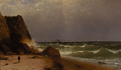 Bij Newport, Rhode Island door John Frederick Kensett